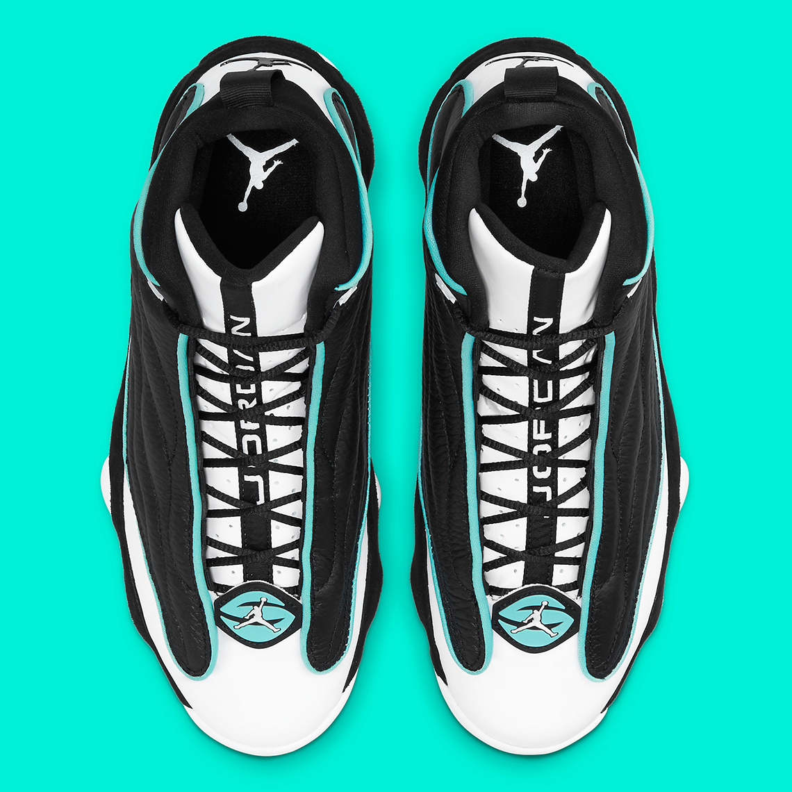 Jordan Pro Strong White Black Aqua Dc8418 001 8