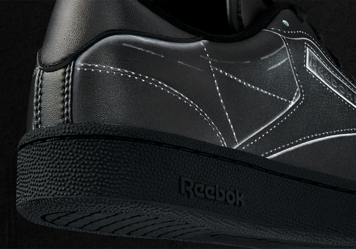 Maison Margiela Reebok Club C Black 3