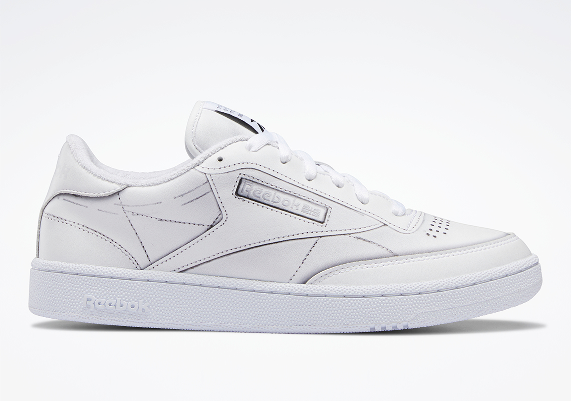 Maison Margiela Reebok Club C White 5