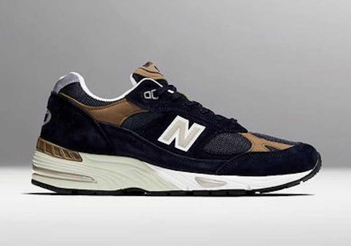 New Balance 991 Miuk Navy Tan 4