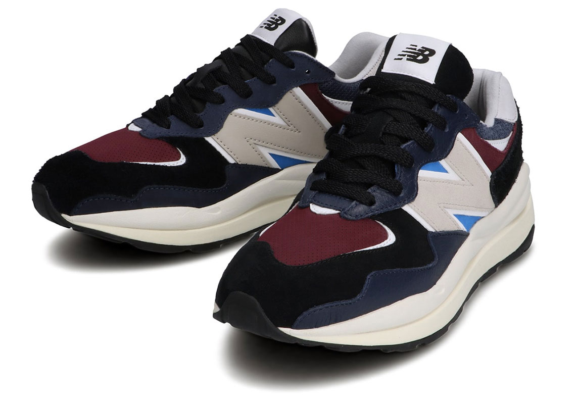 Navy And Burgundy Panels Appear On This Upcoming New Balance 57/40