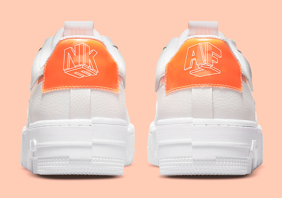 Nike Air Force 1 Pixel Wmns White Orange Dm3036 100 7