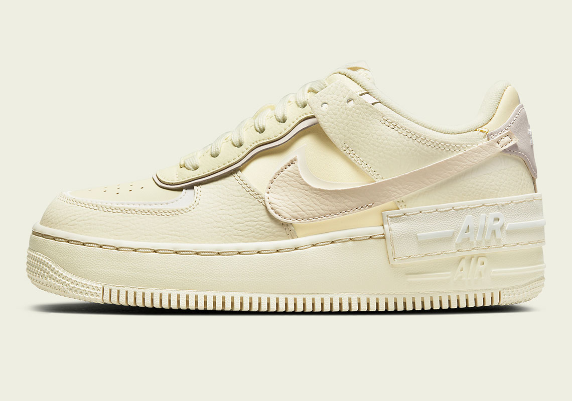 Nike Air Force 1 Shadow Coconut Milk Desert Sand Sail Cu8591 102 2