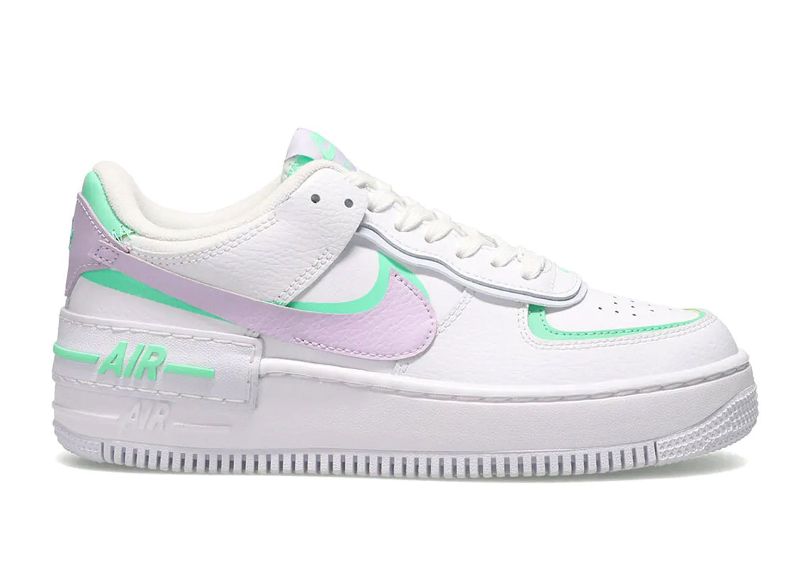 Nike Air Force 1 Shadow Wmns White Infinite Lilac Football Grey Cu8591 103 1