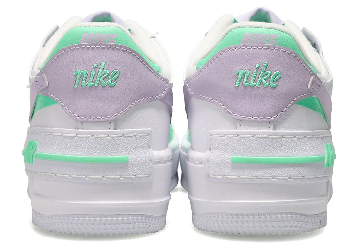 Nike Air Force 1 Shadow Wmns White Infinite Lilac Football Grey Cu8591 103 6