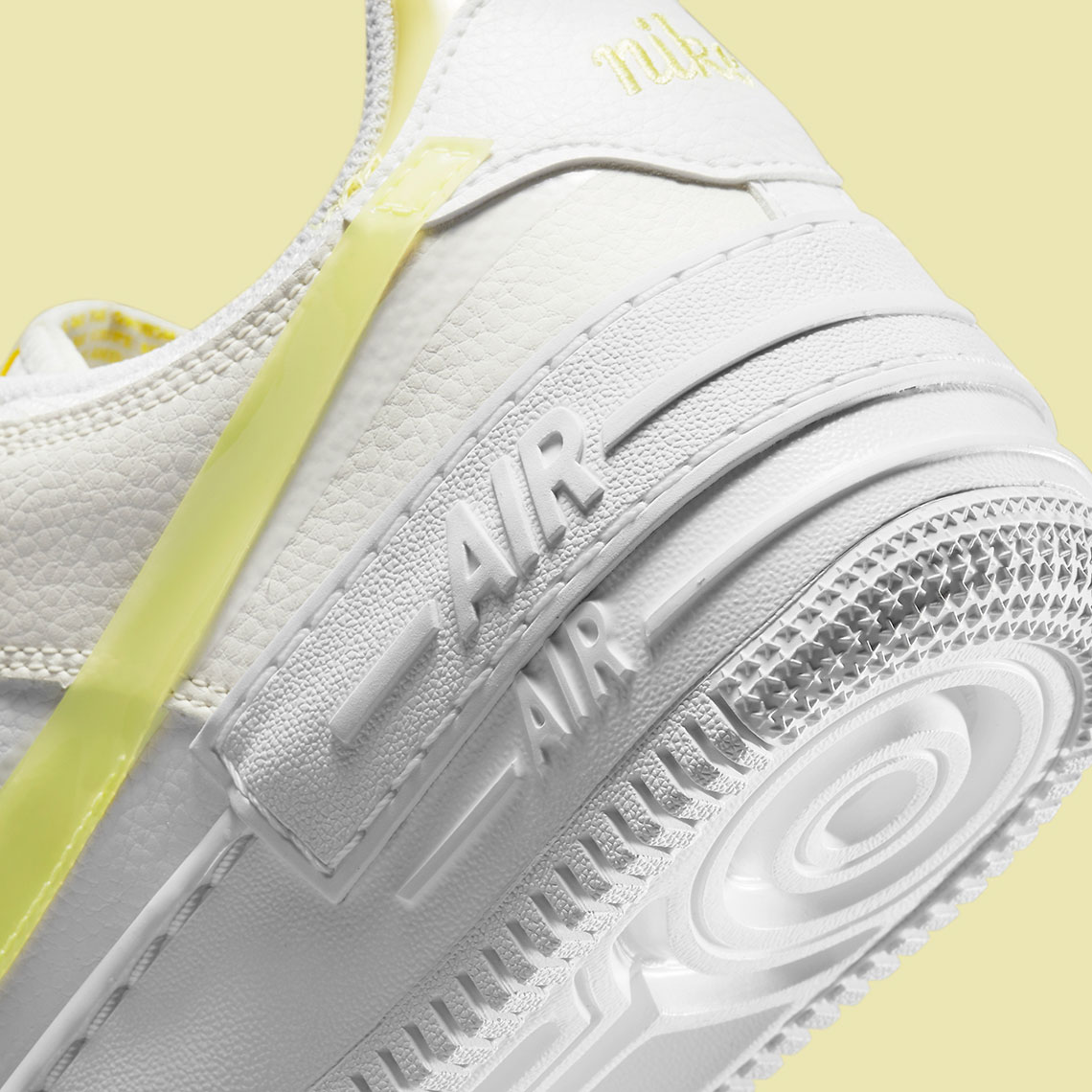 Nike Air Force 1 Shadow Wmns White Yellow Dm3034 100 6