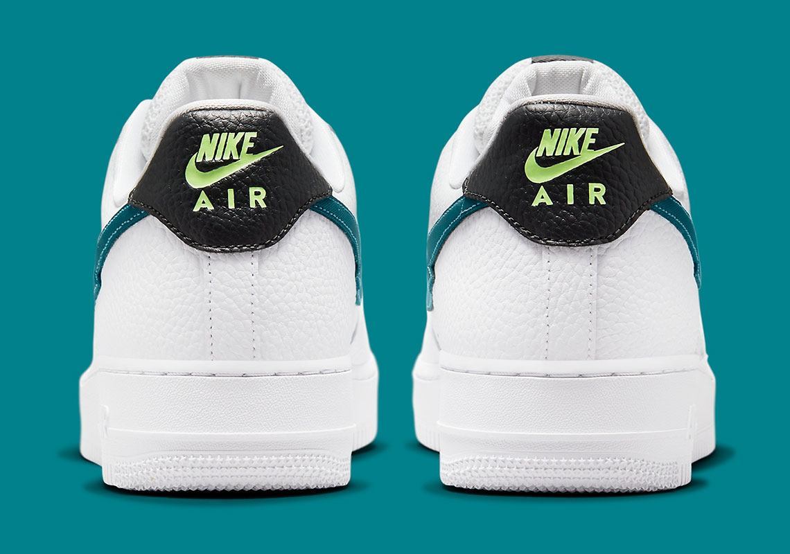 Nike Air Force 1 White Aquamarine Lime Glow Off Noir Dj6894 100 2