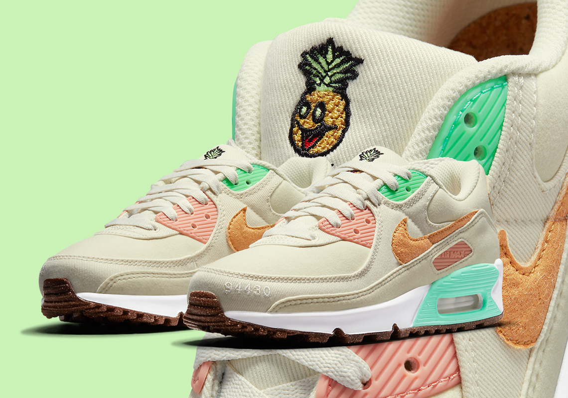 The "Happy Pineapple" Appears On The Nike Air Max 90