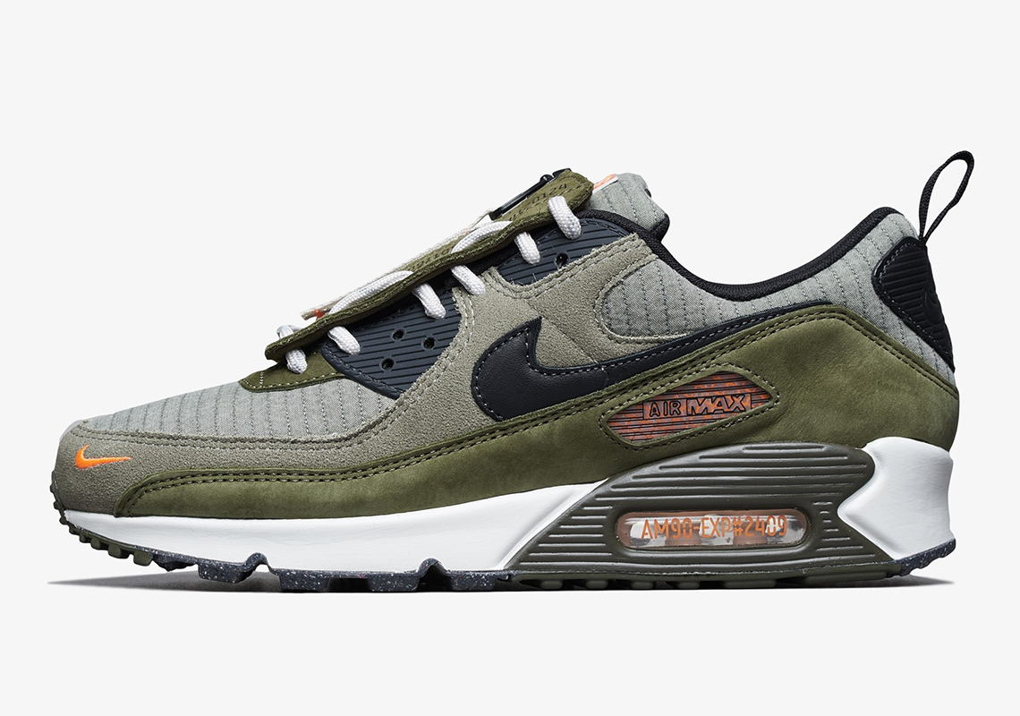 Nike Air Max 90 "Surplus Supply" Armored With Removable Tongue Shrouds