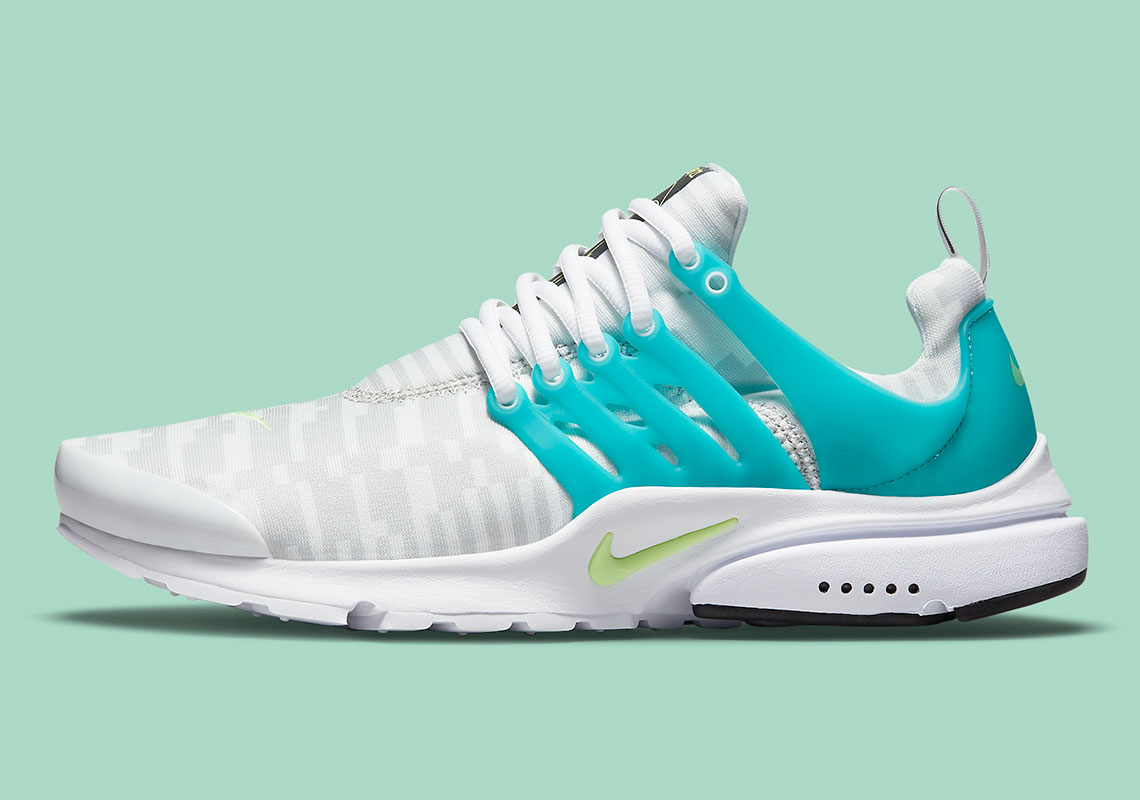 Nike Air Presto White Lime Glow Aquamarine Pure Platinum Dj6899 100 5