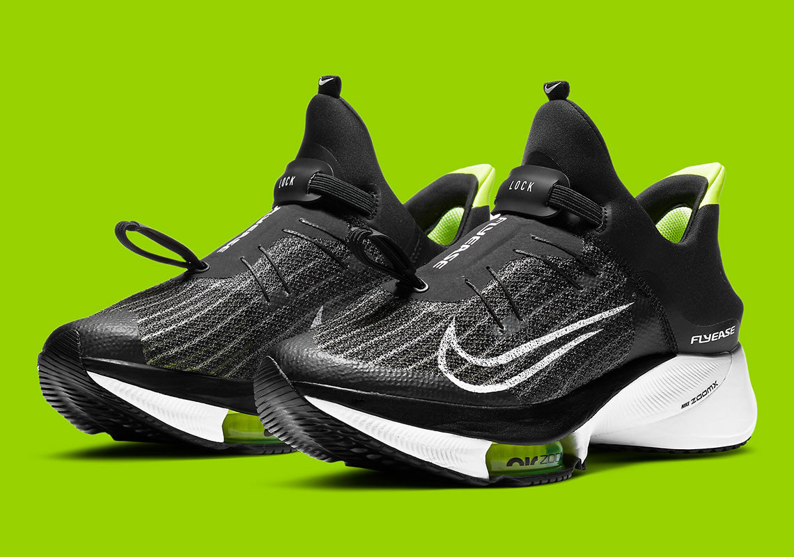 The Nike Zoom Tempo NEXT% FlyEase Returns In Black And Volt