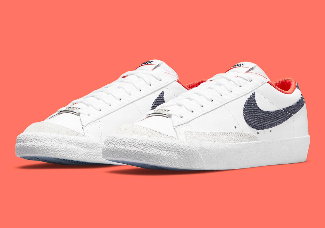 The Nike Blazer Low '77 Gets An All-American Look With Denim Twill