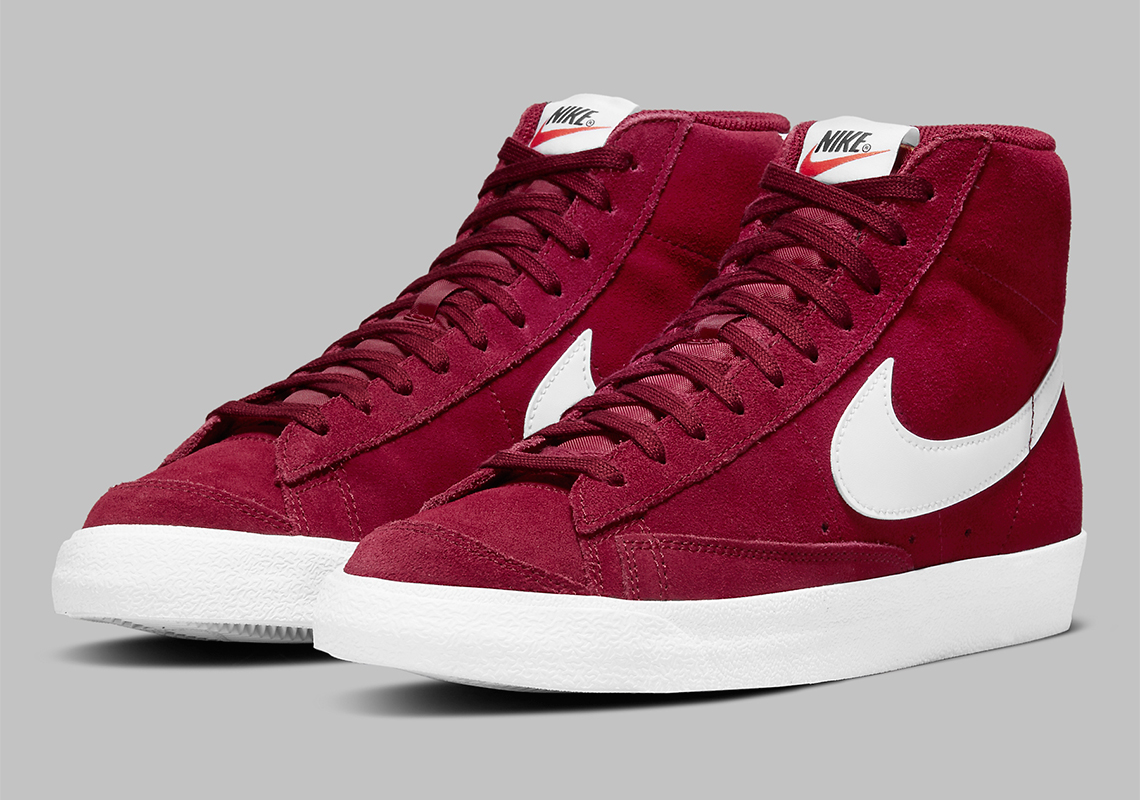 The Nike Blazer Mid '77 Gets A Simple "Team Red" Suede