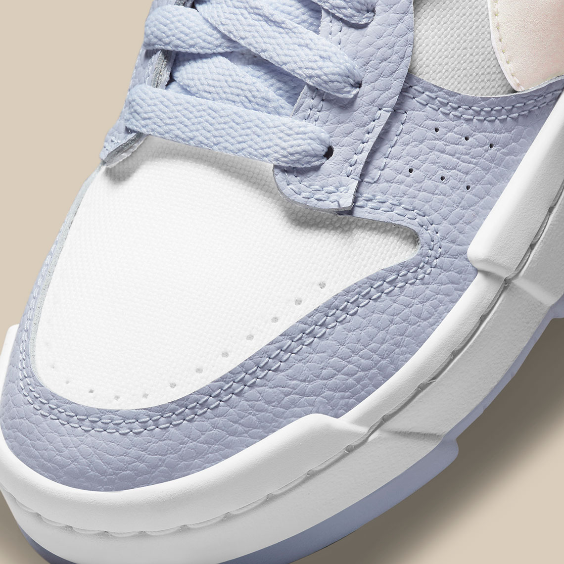 Nike Dunk Low Disrupt Wmns Summit White Desert Sand Ghost Sail 2