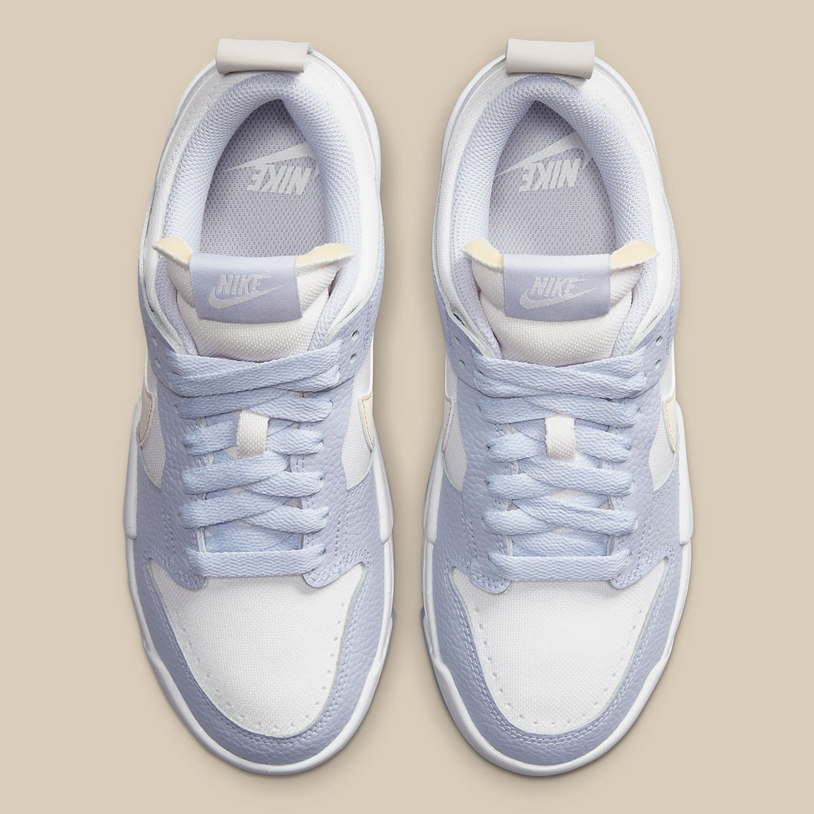 Nike Dunk Low Disrupt Wmns Summit White Desert Sand Ghost Sail 5