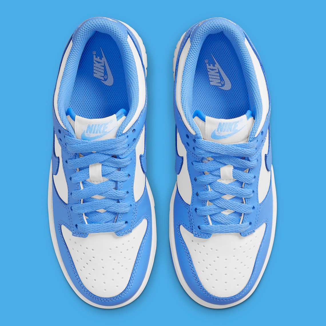 Nike Dunk Low Gs University Blue Cw1590 103 8