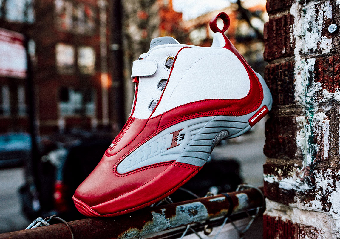 Reebok Answer Iv Og White Red 20th Anniversary Fy9690 3