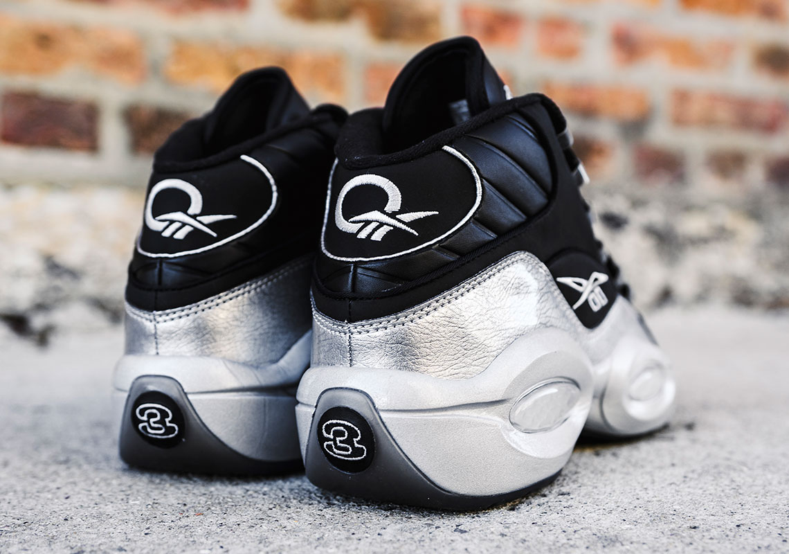 Reebok Question Mid I3 Motorsports Silver Black Gx7925 5