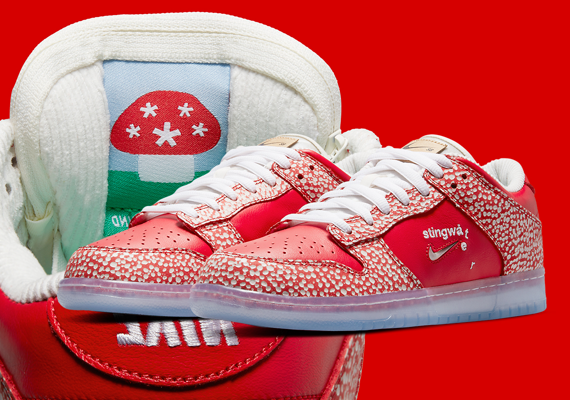 Stingwater Brings The “Magic Mushroom” To The Nike SB Dunk Low