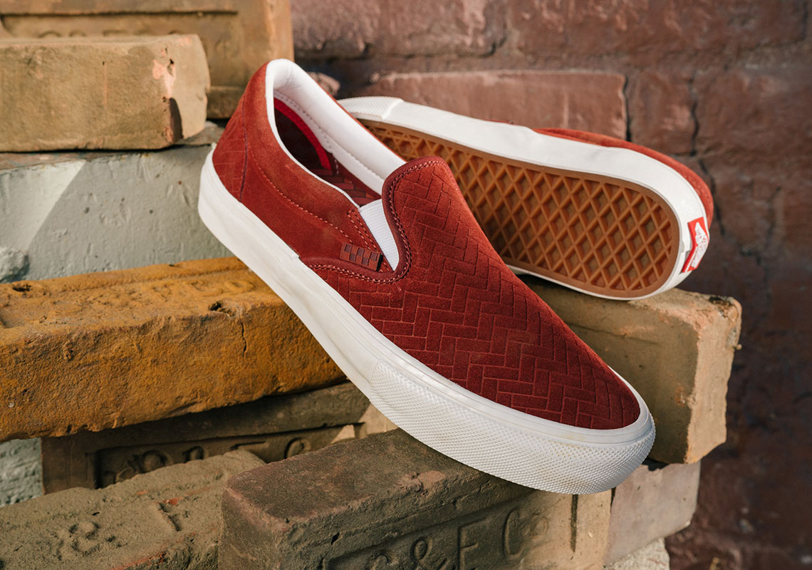 Vans Nj Skateshop Brick Crockett Slip On