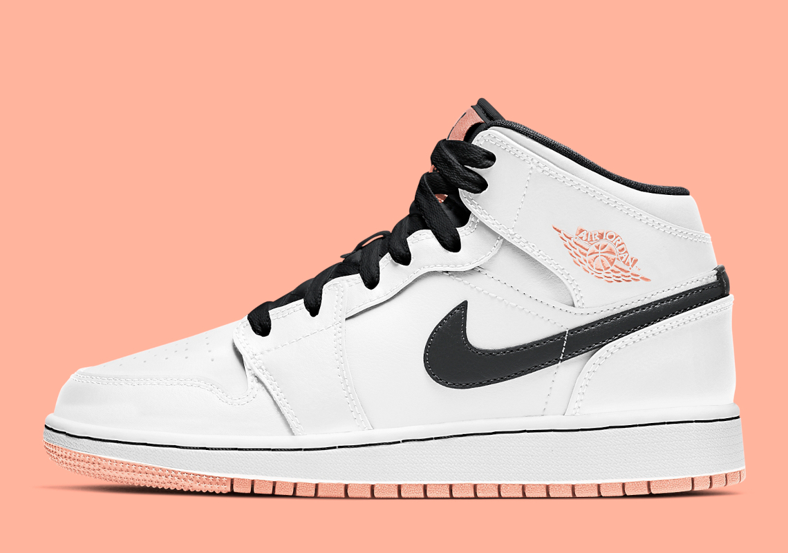 Air Jordan 1 Mid GS "Arctic Orange" Arrives In Asia This Weekend