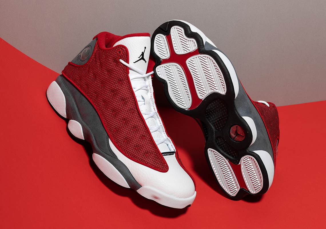 The Air Jordan 13 "Red Flint" Releases Tomorrow