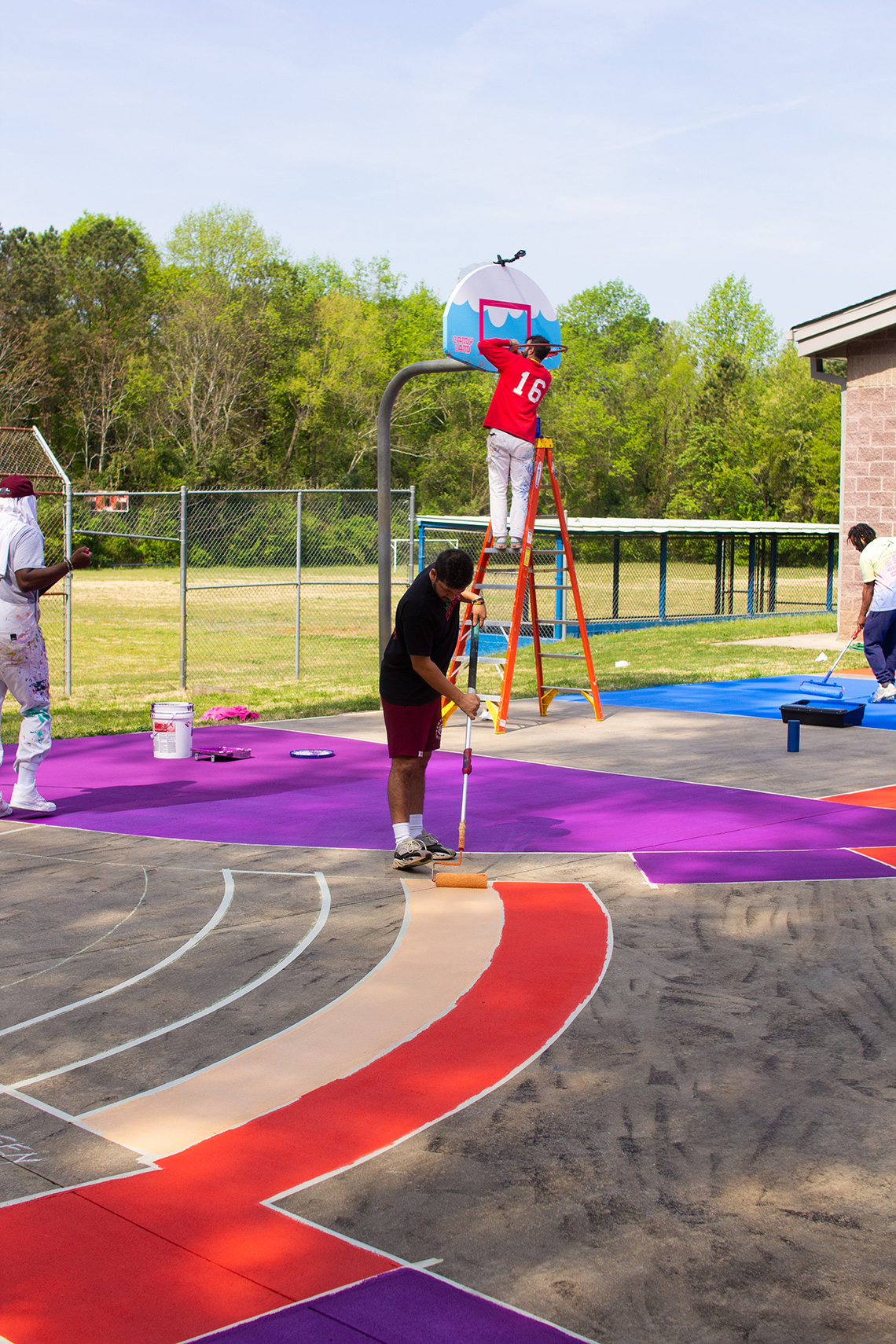 Candyland Reebok Basketball Court 1