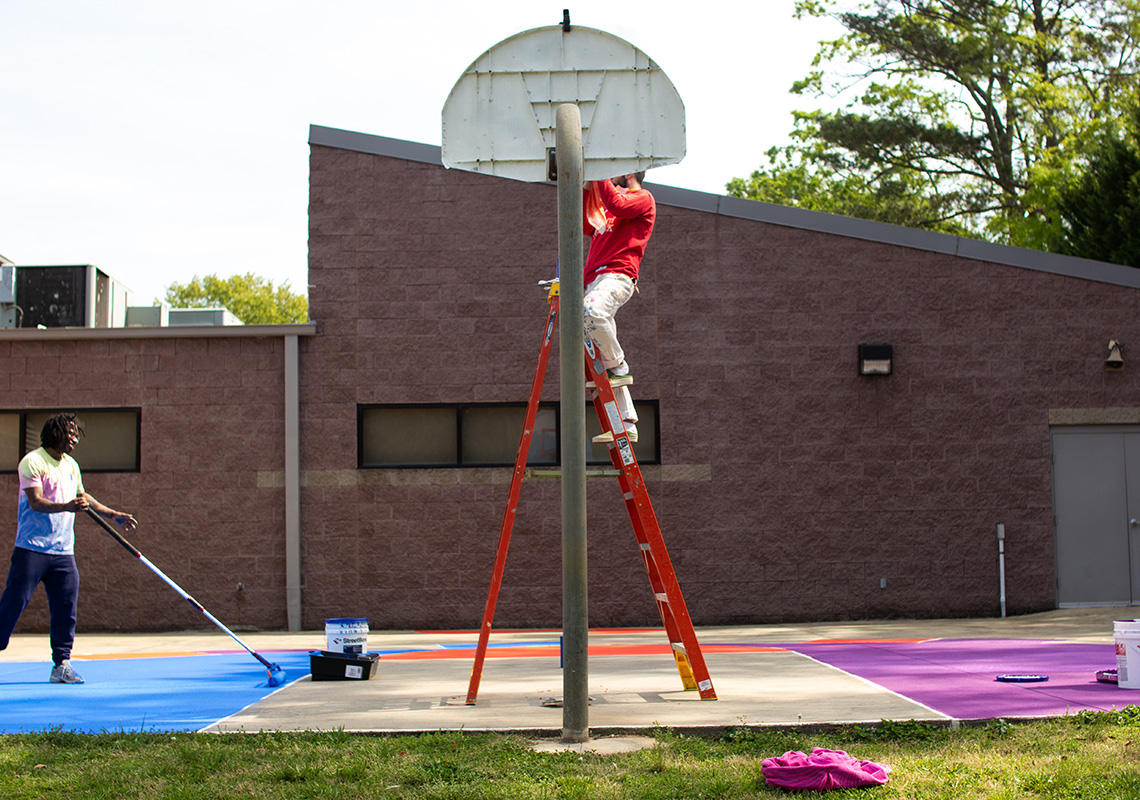 Candyland Reebok Basketball Court 2