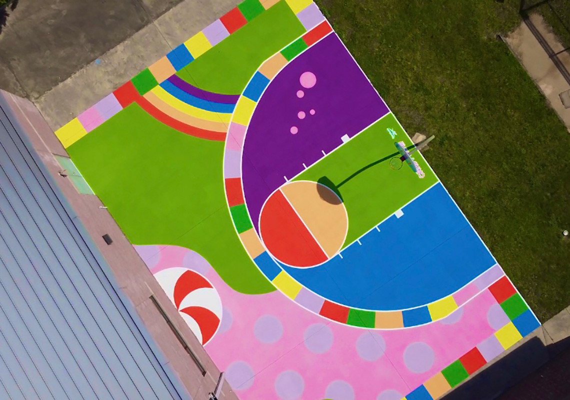 Candyland Reebok Basketball Court 4