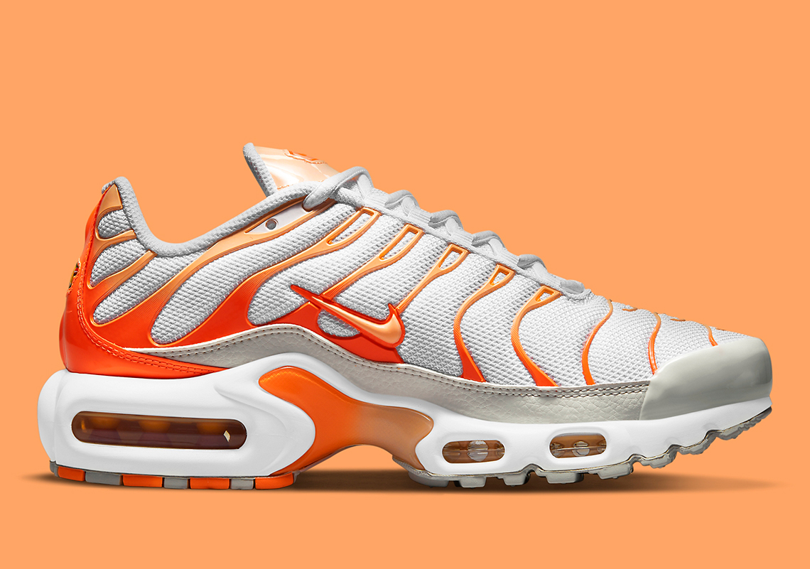 Nike Air Max Plus White Orange Dm3033 100 2