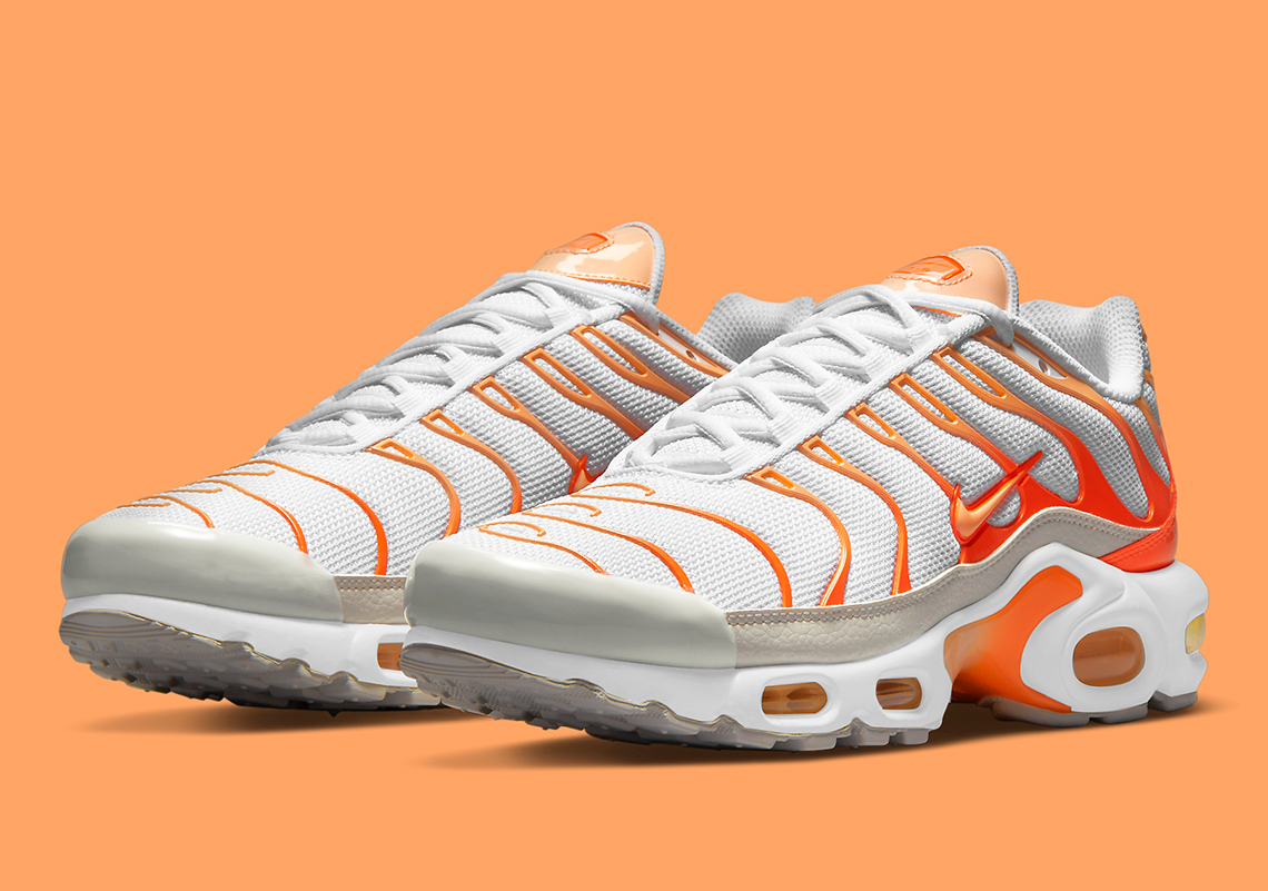 Nike Air Max Plus White Orange Dm3033 100 4