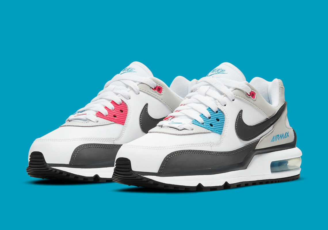 This Kid's Nike Air Max Wright Borrows The Original Air Structure's Color-Blocking