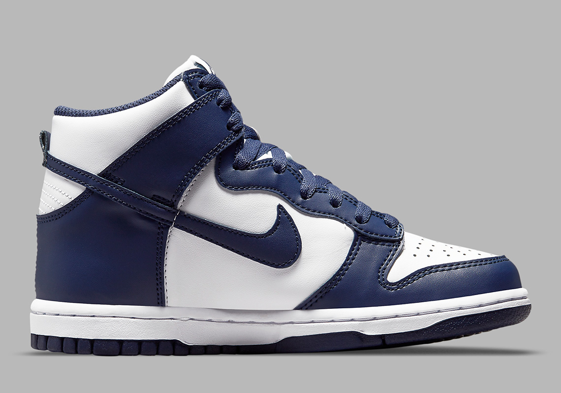 Nike Dunk High Gs Navy White Db2179 104 1