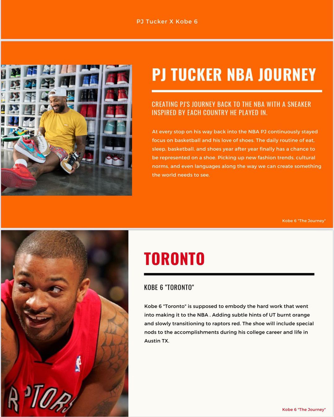 Pj Tucker Nike Kobe 6 Protro Texas2toronto 3