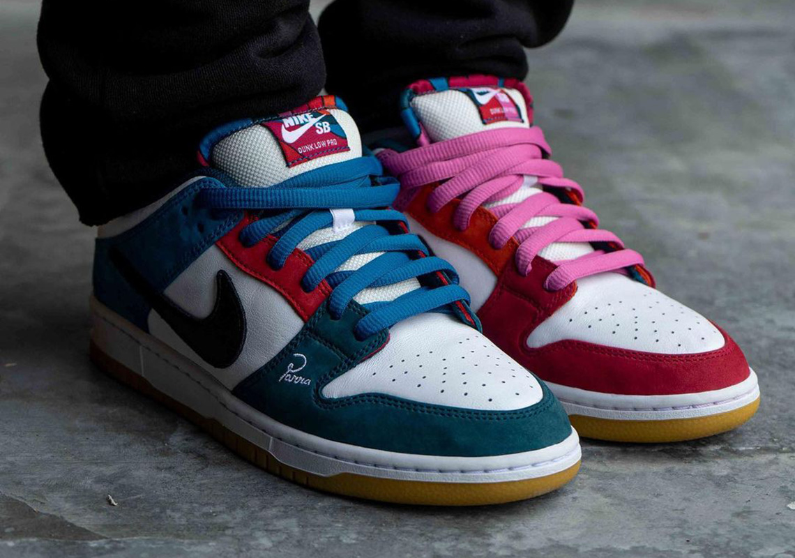 Parra Nike Sb Dunk Low 2021 Release Info 9