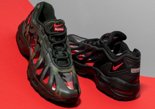 Supreme’s Clear Nike Air Max 96 Comes In Camo