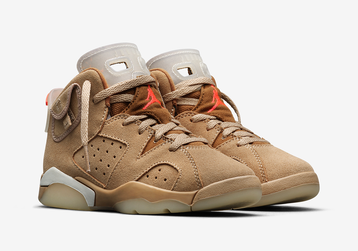 Travis Scott Air Jordan 6 British Khaki Ps 1