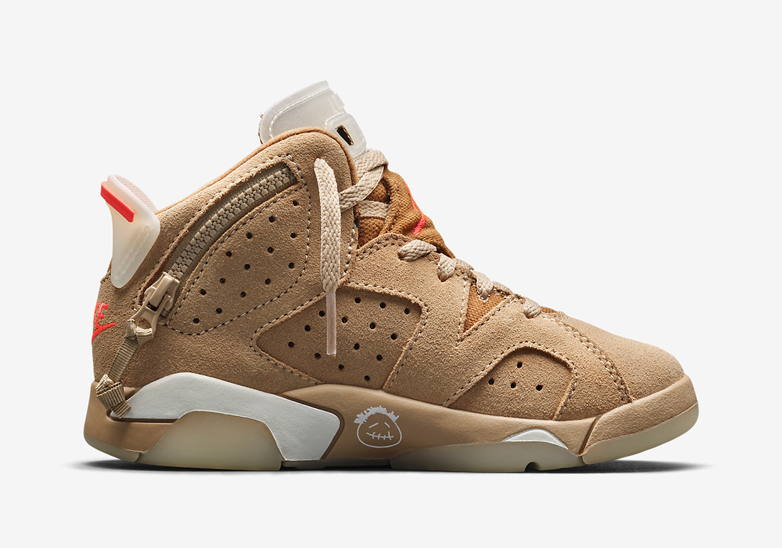 Travis Scott Air Jordan 6 British Khaki Ps 3