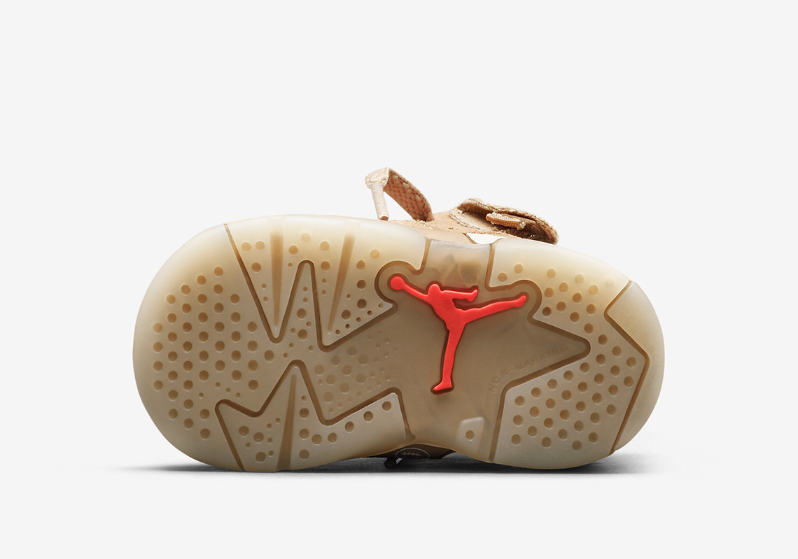 Travis Scott Air Jordan 6 British Khaki Td Dh0692 200 2