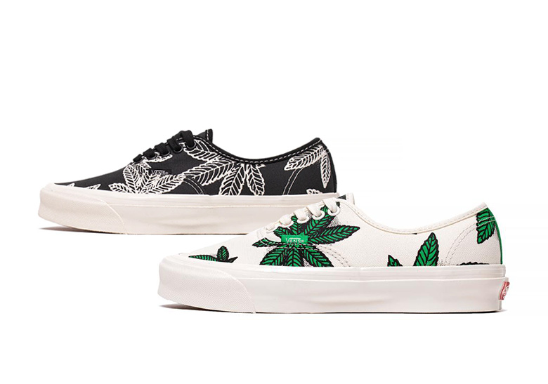 Vans Joins The 420 Madness With A Set Of OG Authentic LX "Sweet Leaf" Drops