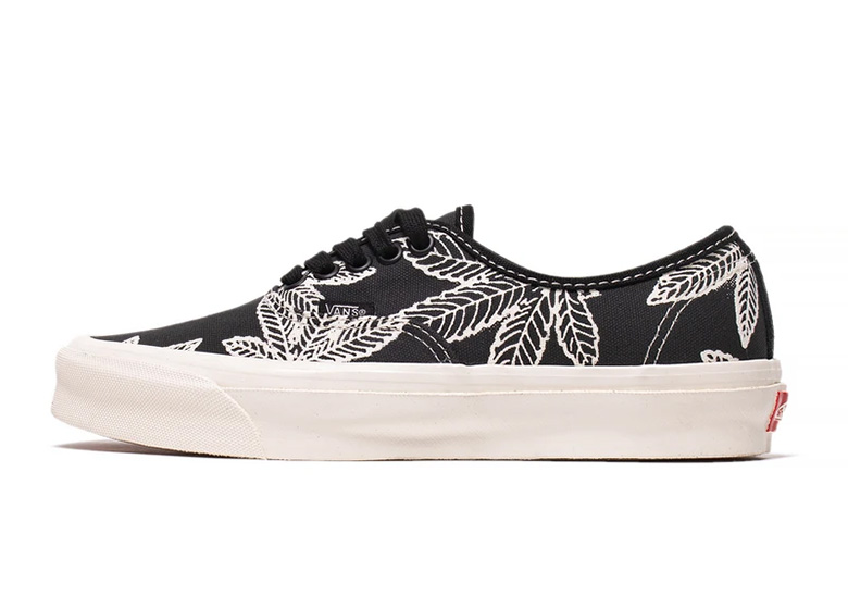 Vans Authentic Lx Sweet Leaf Black 2