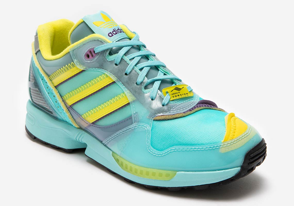 adidas' Inside-Out ZX 6000 Returns In The Iconic "Aqua" Colorway