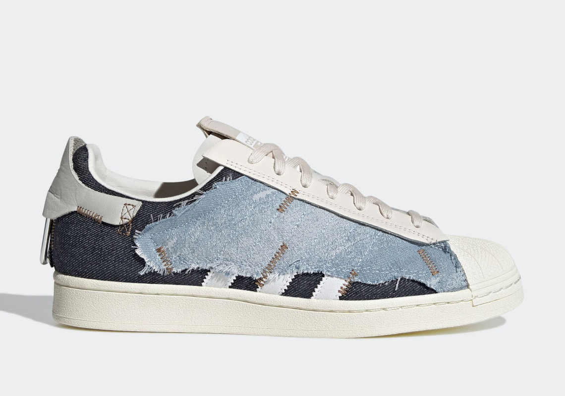 The adidas Superstar Workshop 1 Explores Structural Experiments With Denim