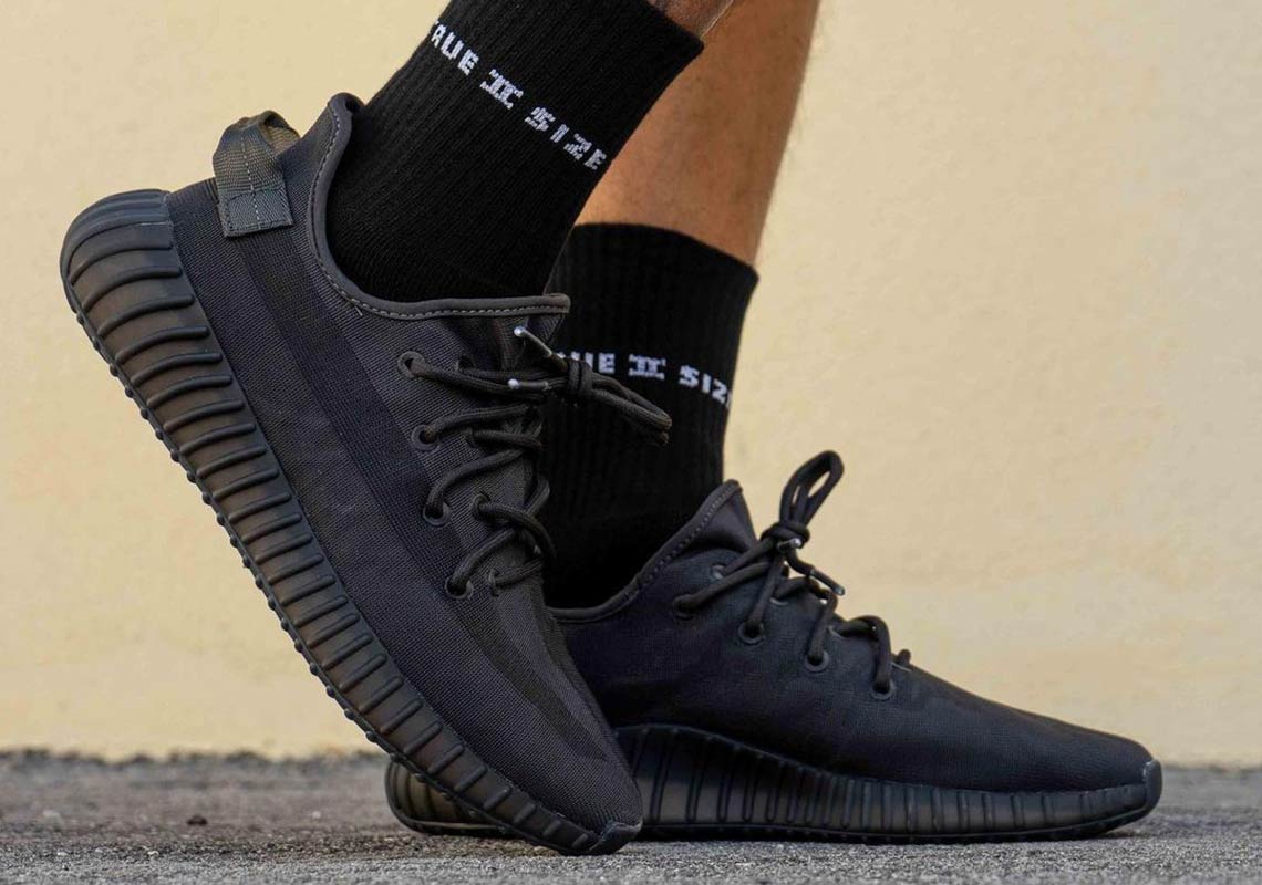 Adidas Yeezy Boost 350 V2 Mono Black Release Info 3