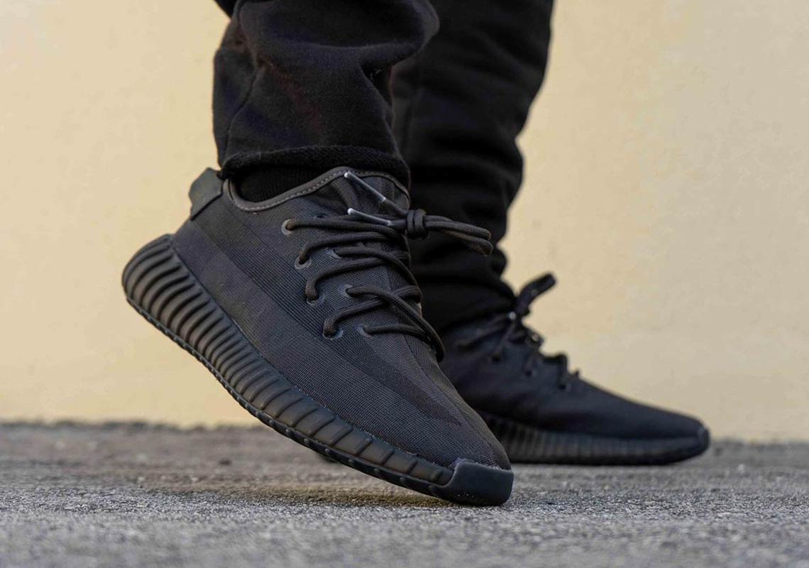 Adidas Yeezy Boost 350 V2 Mono Black Release Info 4