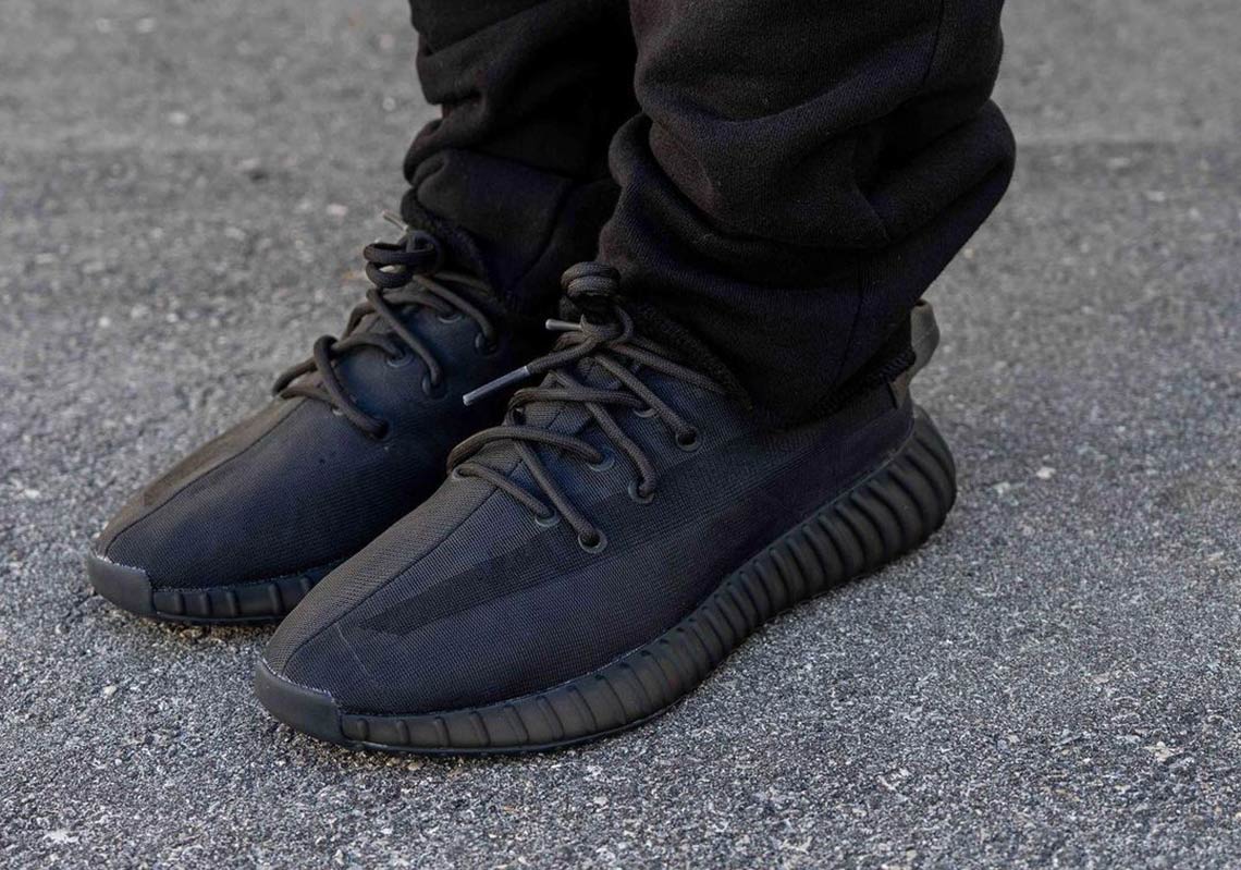 Adidas Yeezy Boost 350 V2 Mono Black Release Info 9