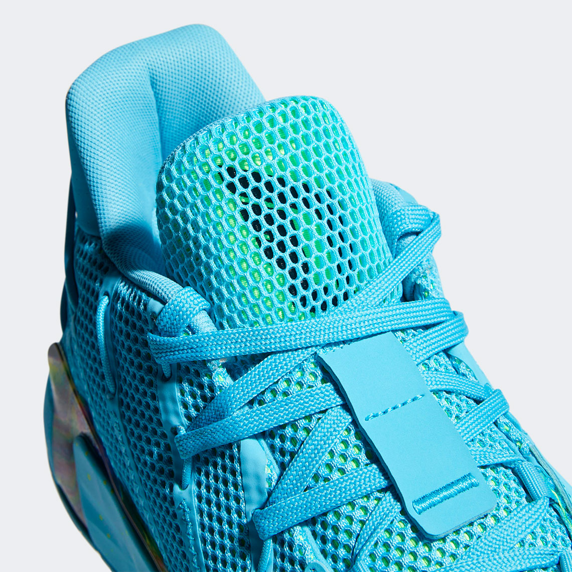 Adidas Dame 7 Signal Cyan Team Shock Pink Team Solar Green Fz1050 7