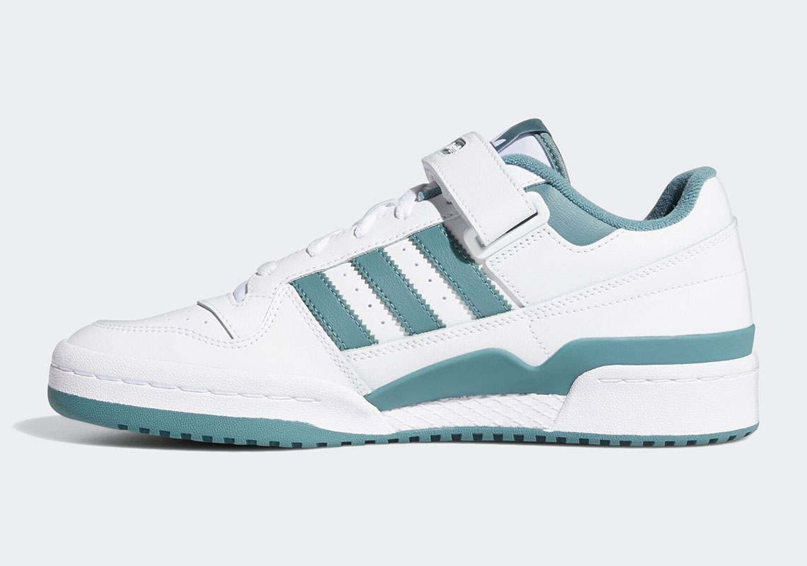 Adidas Forum Low Wmns Footwear White Hazy Emerald Fy7758 1