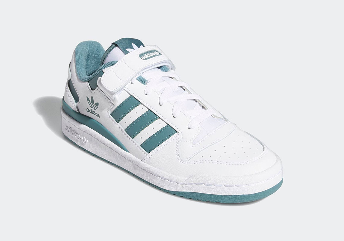 Adidas Forum Low Wmns Footwear White Hazy Emerald Fy7758 4