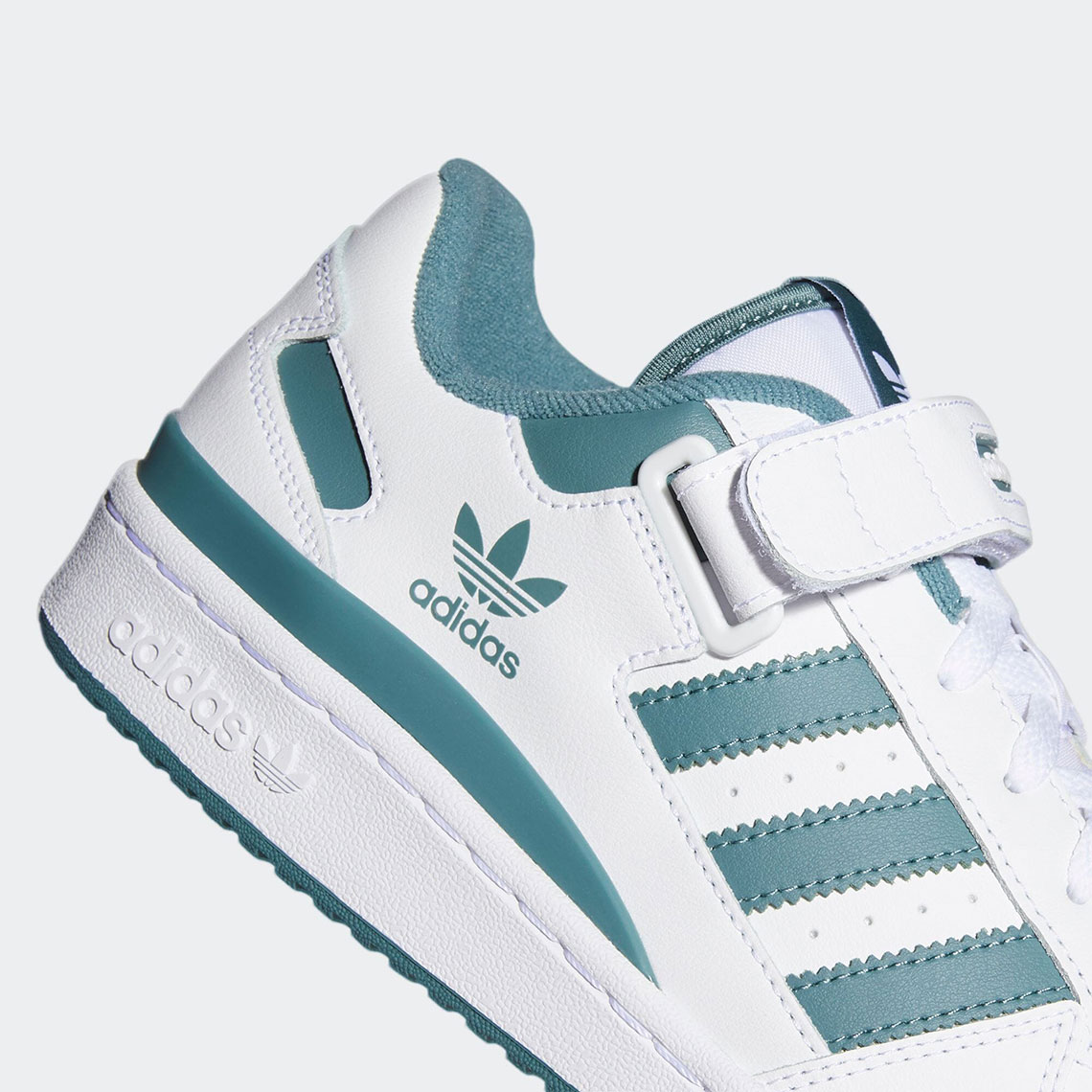 Adidas Forum Low Wmns Footwear White Hazy Emerald Fy7758 7